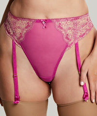 Panache Daphne Suspender Belt - Orchid Knickers 