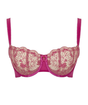 Panache Daphne Underwired Balconette Bra - Orchid - Curvy