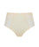 Panache Envy Deep Brief - Lemon White Knickers 