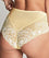 Panache Envy Deep Brief - Lemon White Knickers 