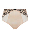 Panache Envy Deep Brief - Sand/Black Knickers 