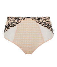 Panache Envy Deep Brief - Sand/Black Knickers 