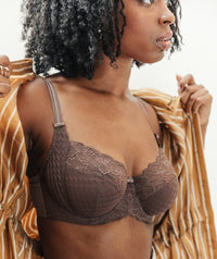 Panache Envy Full Cup Underwire Bra - Chestnut Bras 