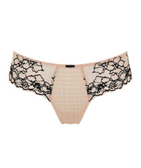 Panache Envy Thong - Sand/Black Knickers 