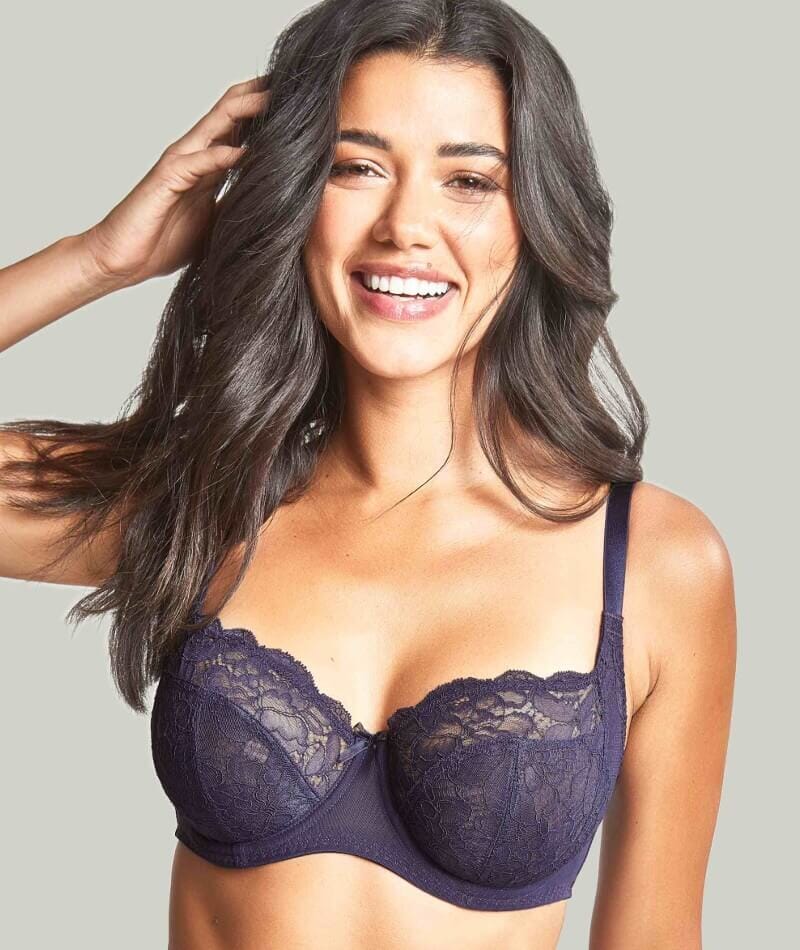 Panache Imogen Underwired Balconnet Bra - Indigo Bras 