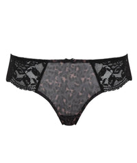 Panache Nina Brazilian Brief - Black Leopard Knickers 