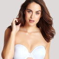 Panache Porcelain Elan Underwired Strapless Bra - White