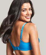 Panache Rocha Low Front Balconnet Bra - Peacock Blue Bras 