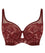 Panache Sabrina High Apex Balconnet Bra - Red Rose Bras 