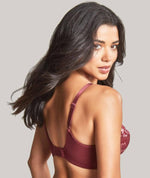 Panache Sabrina High Apex Balconnet Bra - Red Rose Bras 