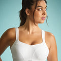 Panache Sport Power Underwired Sports Bra - White