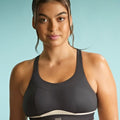 Panache Sport Freedom Wire-free Sports Bra- Black Chalk