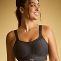 Panache Sport Boundless Longline Wire-free Sports Bra - Black