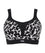 Panache Sport Longline Wire-free Sports Bra - Mono Print Bras 