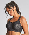 Panache Sport Power Underwired Sports Bra - Black/Chalk Bras 