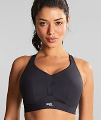 Panache Sport Endurance Ultra Perform Non Padded Underwire Sports Bra - Black