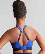 Panache Sport Ultra Perform Non Padded Underwire Sports Bra - Blue Bras 