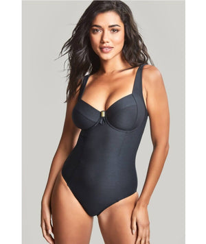 Panache Swim Marianna Balconnet One Piece Swimsuit - Black Swim 