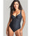 Panache Swim Marianna Balconnet One Piece Swimsuit - Black Swim 