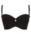 Panache Swim Marianna D-H Cup Bandeau Bikini Top - Black Swim 