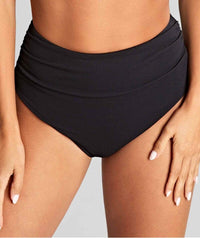 Panache Swimwear Spirit Ella High Waist Brazilian Pant - Black