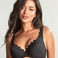 Panache Swimwear Spirit Lauren Plunge Bikini Top - Black