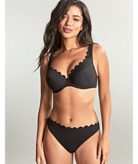 Panache Swimwear Spirit Lauren Plunge Bikini Top - Black Swim 