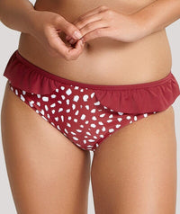 Panache Swimwear Mila Frill Pant - Brick Red Swim 