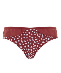 Panache Swimwear Mila Frill Pant - Brick Red Swim 