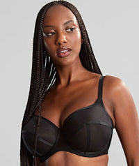 Panache Tango Essence Balconnet Underwire Bra - Obsidian