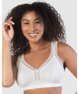 Parfait Dalis Wire-free Bralette - Pearl White Bras 