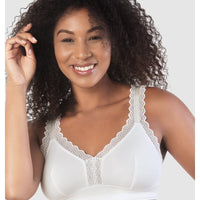 Parfait Dalis Wire-free Bralette - Pearl White