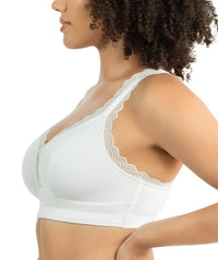 Parfait Dalis Wire-free Bralette - Pearl White Bras 