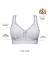 Parfait Dalis Wire-free Bralette - Pearl White Bras 