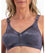 Playtex Classics Full Coverage Non-Contour Bra - Charcoal Lace Bras 