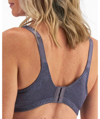 Playtex Classics Full Coverage Non-Contour Bra - Charcoal Lace Bras 