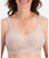 Playtex Comfort Revolution Contour Dot Wire-free 2 Pack Bra - Evening Blush/White Bras 