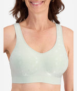 Playtex Comfort Revolution Contour Dot Wire-free Bra - Seafoam Bras 