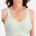 Playtex Comfort Revolution Contour Dot Wire-free Bra - Seafoam