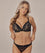 Pleasure State My Fit Lace Push Up Plunge Bra - Black Bras 