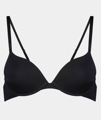 Pleasure State Smooth Plunge Bra - Black Bras 