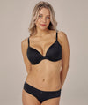 Pleasure State My Fit Smooth Graduated Push-Up Plunge Bra - Black Bras 