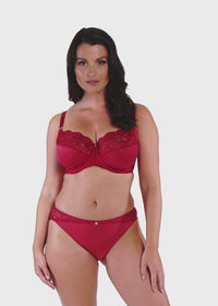 Fantasie Reflect Underwired Side Support Bra - Red