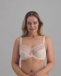 Fayreform Coral Underwire Bra - White