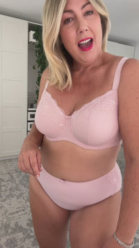 Ava & Audrey Jacqueline Full Cup Underwired Bra - Blush