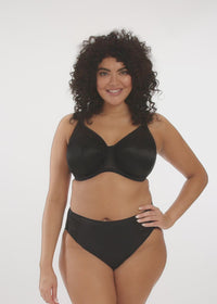 Elomi Cate Underwired Full Cup Banded Bra - Black