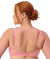 Triumph Lacy Minimizer 2 Pack Bra - Toasted Almond\Cherry Rose Bras 