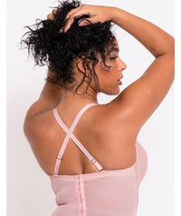 Scantilly Classique Plunge Padded Strapless Bodysuit - Powdery Pink Bodysuits & Basques 