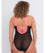 Scantilly Elementary Plunge Bodysuit - Black/Pink Bodysuits & Basques 