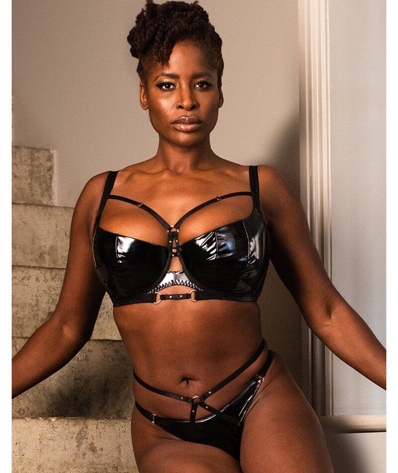 Curves & Curls: Light My Fire: Ignite Halfy Cup Bra by Scantilly